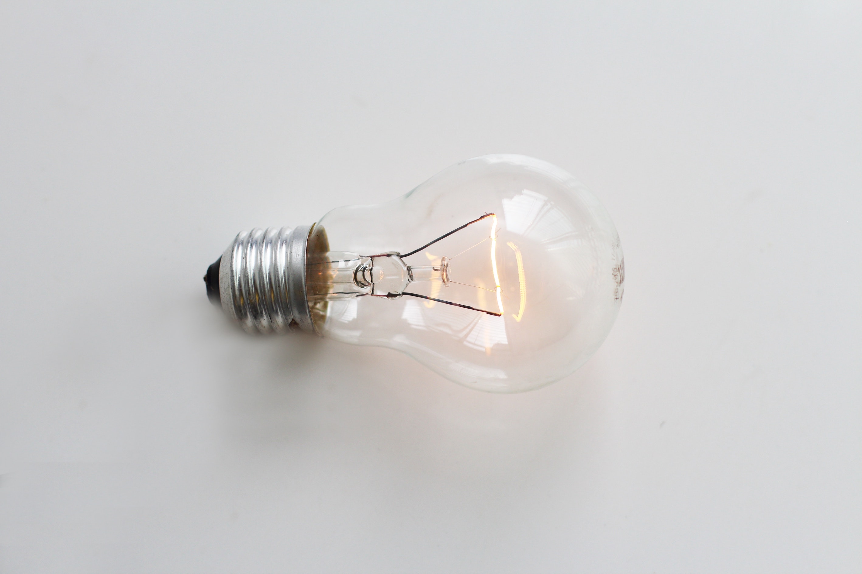 Lightbulb image from Pexels